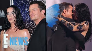 Katy Perry KISSES Orlando Bloom as She Accepts Video Vanguard Award  2024 VMAs  E News [upl. by Irovi739]