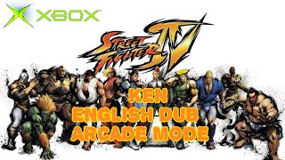 SFIV KEN ENGLISH DUB ARCADE MODE [upl. by Eekaz]