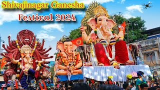 Shivajinagar Ganesha Festival 2024  Biggest Ganesh Festival Bangalore [upl. by Gal]