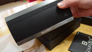 SoundBot SB521 HD Bluetooth 30 Wireless Speaker unboxing [upl. by Yecam612]