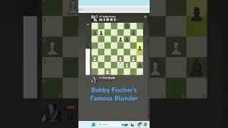 Bobby Fischer Blundered [upl. by Barbuto]