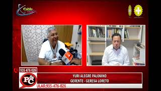 YURI ALEGRE PALOMINO  GERENTE  GERESA LORETO [upl. by Daisie]