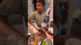 Delhi ki 4 matke wali chaat rs70 streetfood indianstreetfood foodlicious foodcraze delhichaat [upl. by Sherburn]