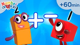 Aprende la SUMA y la RESTA  Episodios Completos  Numberblocks en Español [upl. by Trellas]