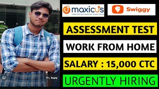 How to Crack Assessment Test For Swiggy  Secret Revealed  Easy Interview  Reading passage [upl. by Nolyd]