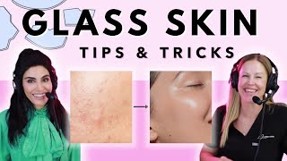 How to Get GLASS SKIN  Microneedling Skincare amp More  More Than A Pretty Face Podcast [upl. by Bogusz]