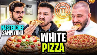 MASTERCHEF YARIŞMACISI SERHAT DOĞRAMACI  WHİTE PİZZA [upl. by Enilrahc237]