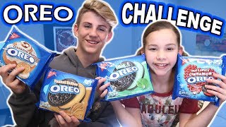 The Oreo Challenge MattyBRaps vs Olivia Haschak [upl. by Mcloughlin646]