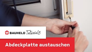 Rolladengurt Abdeckung wechseln – Schritt für Schritt Anleitung zum Selber austauschen  Tutorial [upl. by Ahsienar587]