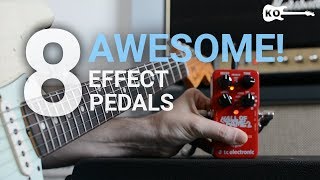 8 Awesome Effect Pedals for Electric Guitar  by Kfir Ochaion [upl. by Carter]