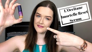 LOCCITANE IMMORTELLE RESET SERUM REVIEW PROS amp CONS [upl. by Damalas370]