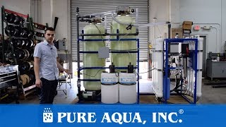 Reverse Osmosis System for Nitrate Reduction  USA wwwpureaquacom [upl. by Malvina619]