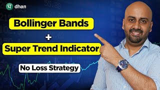 No Loss Bollinger Bands Strategy with Super Trend Indicator Explained  Dhan [upl. by Bob]