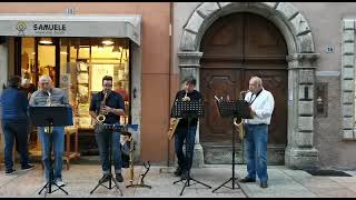 Quartetto Ferraglia  LETS MAKE THE WATER TURN BLAK By Frank Zappa Arr Nicola Piras [upl. by Aurilia]