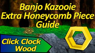 Collecting Extra Honeycomb Pieces in Click Clock Wood  Banjo Kazooie Extra Honeycomb Piece Guide [upl. by Unhsiv]