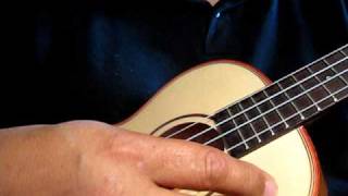 kALA sOLID LACEWOOD SPRUCETOP TRAVEL UKULELE MUSICGUYMIC MGM SOUND SAMPLE [upl. by Grefer759]