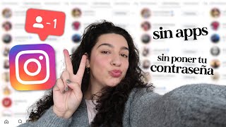 como saber quien te DEJO DE SEGUIR en INSTAGRAM 2024  GRATIS sin APPS sin poner tu CONTRASEÑA [upl. by Luane]