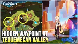 Hidden Teleport Waypoint at Tequemecan Valley  Natlan Genshin Impact [upl. by Lemaj]