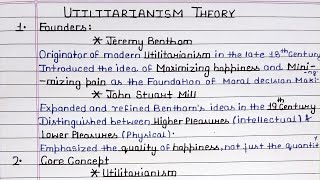 Utilitarianism Theory  Hedonistic Calculus Bentham amp Mill  Jurisprudence  lawtitansalok [upl. by Trah898]