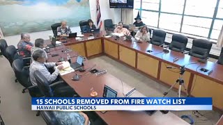 Hawaii DOE makes progress on fire safety plans pilot program for school fire alerts [upl. by Schechter]