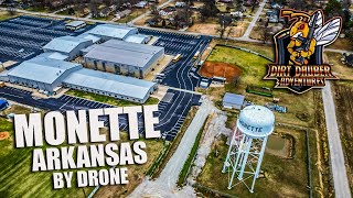 Monette Arkansas by drone DJI Mini Craighead county [upl. by Cherice]