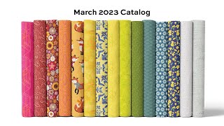 NEW FABRIC RELEASE Andover Fabrics March 2023 Catalog [upl. by Jowett458]