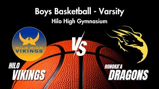 1232024 Varsity Hilo vs Honokaa  Boys Basketball [upl. by Danieu]