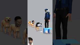 Help the dog become a policeman to help the TV doctor dog from the skibidi toilet robber [upl. by Litta]