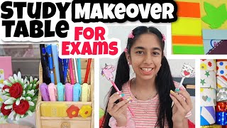 Study Table Makeover for Exams📚  Riyas Amazing World [upl. by Ayhay]