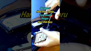 Hard Disk Laptop Rusak Diganti Yang Baru [upl. by Liagiba945]