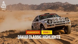 Dakar Classic Highlights  Stage 1  dakar2024 [upl. by Baryram]