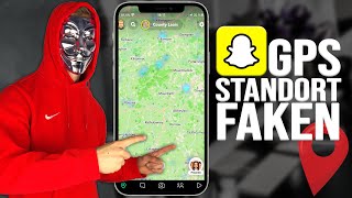 Snapchat GPS Standort ändern iPhone iOS 2022 [upl. by Alasdair]