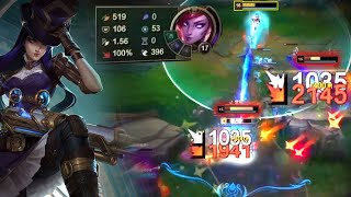 This Caitlyn Mechanic HURT so Bad  CAITLYN vs MF  Esub [upl. by Kumler]