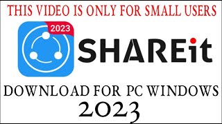 Shareit download for PC Windows step by step 2023 [upl. by Furmark]