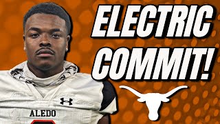 BREAKING Raycine Guillory COMMITS to Texas [upl. by Anawait627]