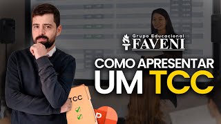 Como Apresentar um TCC na Faveni [upl. by Zinnes]