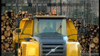 2 Körinstruktion Volvo dumper Uppstart och avstängning [upl. by Rayner247]