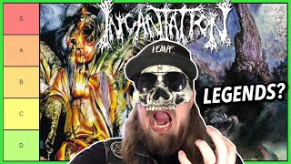 INCANTATION Albums Ranked Best To WORST [upl. by Gnet]