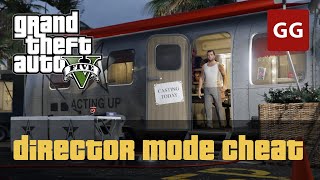 Director Mode Cheat Code — GTA 5 [upl. by Arramat396]