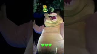 Animatronics Tiana and Louis princessandthefrog disneyland disney splashmountain animatronics [upl. by Alletsirhc]