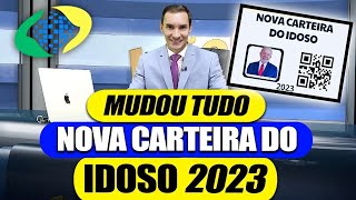 NOVA CARTEIRA do IDOSO Descubra os benefícios exclusivos [upl. by Ardnaid]