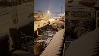 Snowfall November 2024 snowfall viral birminghamsnow winter2024 2024shorts viralvideo [upl. by Nahtaj]