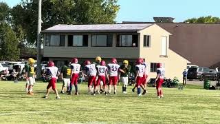 NW Middle School Football 2nd half vs HT9724 [upl. by Henghold742]