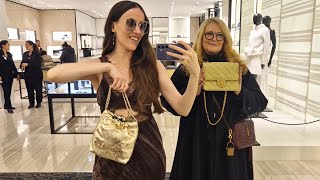 THE BIGGEST SURPRISE 😍 London Luxury Shopping Vlog amp FENDI UNBOXING 🔥 CHANEL 25C CELINE LV amp MORE [upl. by Drofdeb]