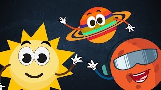 The Planet Song ☀ ☽ 🌎  The Solar System Song ☀ ☽ 🌎  Planets Song for Children with Lyrics ☀ ☽ 🌎 [upl. by Dann]