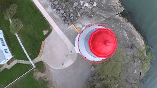 Marblehead Lighthouse Aerial Footage from RC UAV [upl. by Halle]