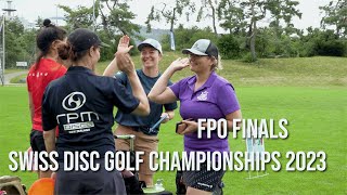 Final 9  FPO  Swiss Disc Golf Championships 2023  Deutsch [upl. by Hsenid]