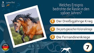 Lusitano Pferd das pferdequiz Pferderassen [upl. by Rases]