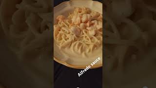 Homemade Alfredo sauce shorts [upl. by Yenot]