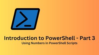 Introduction to PowerShell  Part 3 [upl. by Yenrab522]